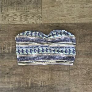 Nollie Patterned Bandeau